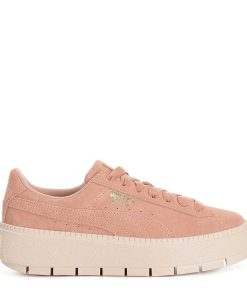 Damskor Scorett Outlet | Suede Platform Sneakers